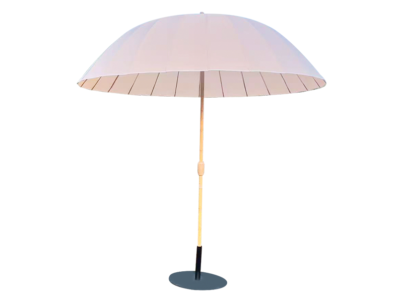 2.8M Hand-Cranked Landscape Umbrella