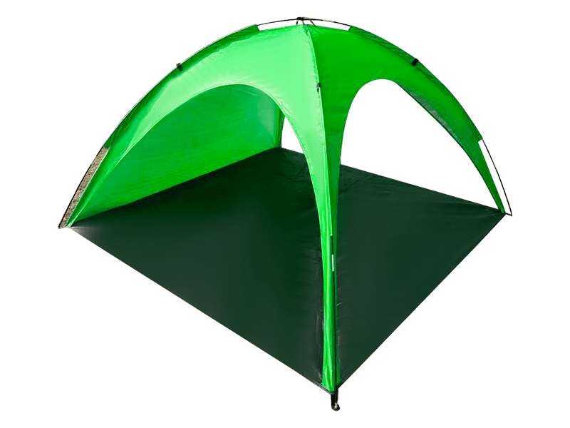 Lightweight, Three-Sided Ventilated Beach Tent