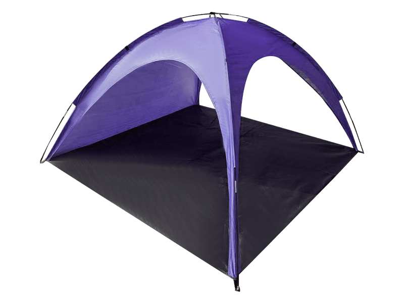 Lightweight, Three-Sided Ventilated Beach Tent