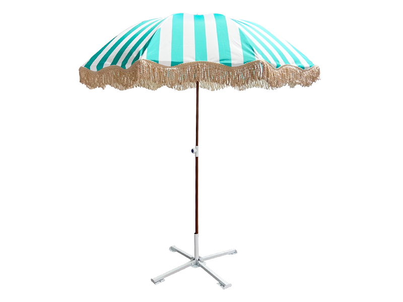 Multi-Colored Tassel Umbrella Multi-Colored Tassel Umbrella
