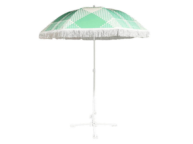 Multi-Colored Tassel Umbrella Multi-Colored Tassel Umbrella