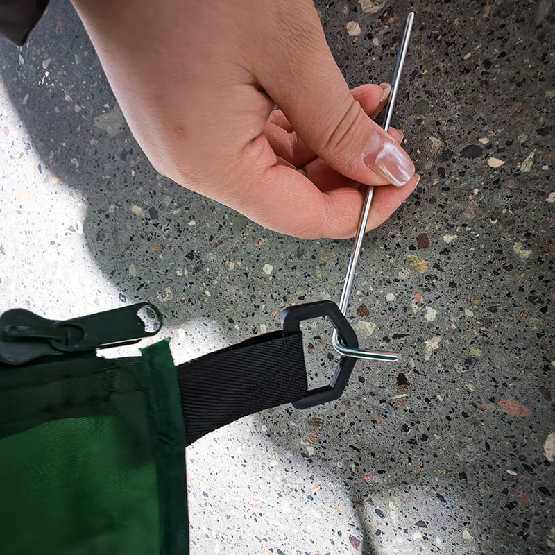 2.2M Military Green Canopy Umbrella