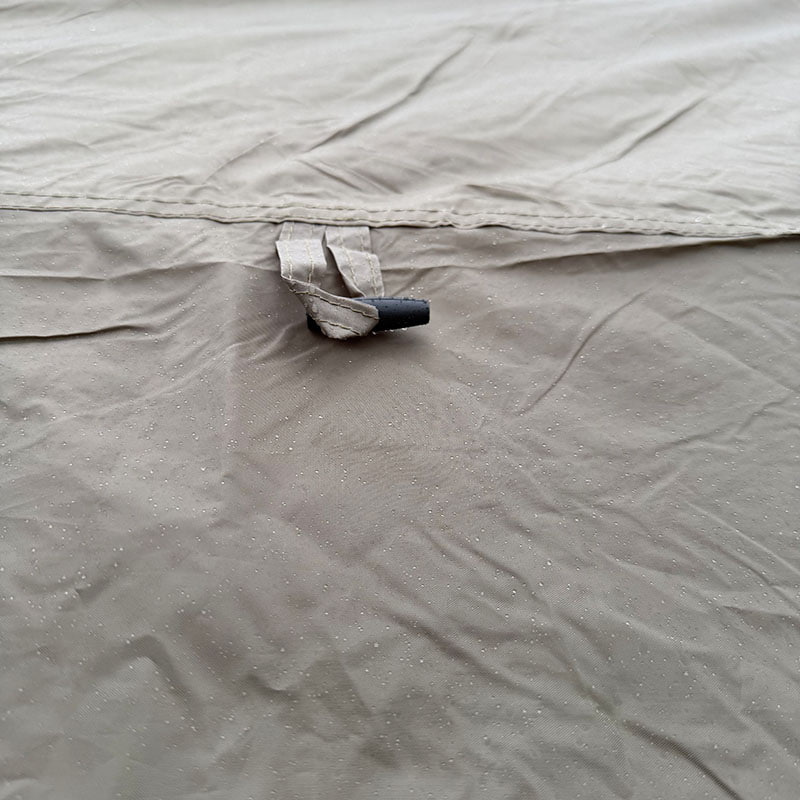 Outdoor Camping Double-Layer Tent That Connects To The Rear Of A Vehicle