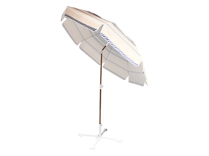 Multi-Colored Tassel Umbrella Multi-Colored Tassel Umbrella