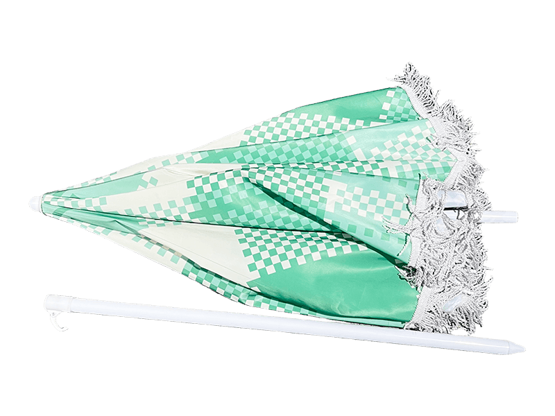 Multi-Colored Tassel Umbrella Multi-Colored Tassel Umbrella