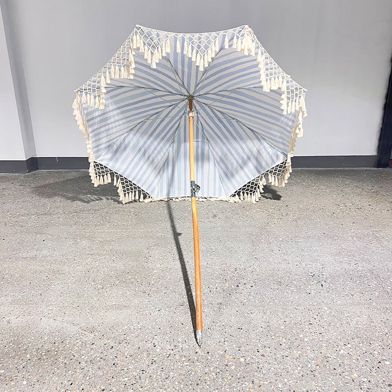 Multi-Colored Tassel Umbrella Multi-Colored Tassel Umbrella