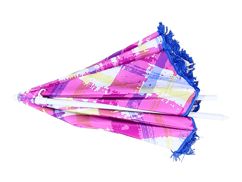 Multi-Colored Tassel Umbrella Multi-Colored Tassel Umbrella
