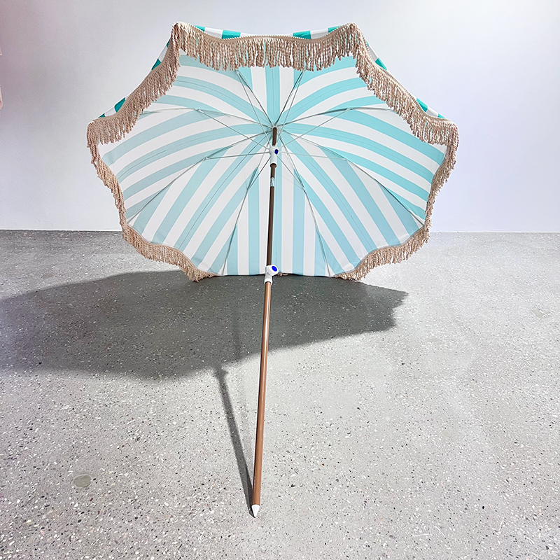 Multi-Colored Tassel Umbrella Multi-Colored Tassel Umbrella