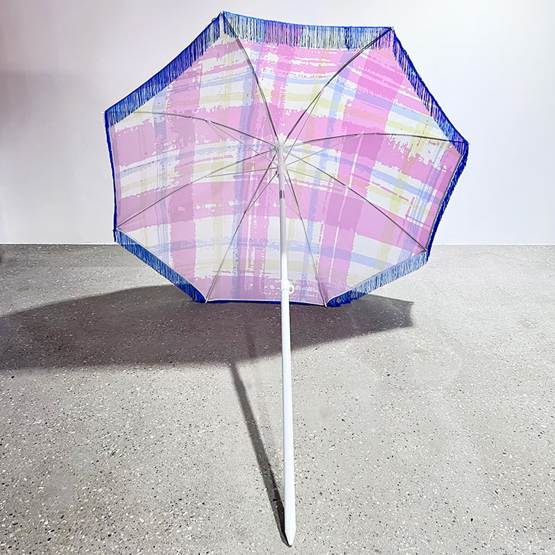 Multi-Colored Tassel Umbrella Multi-Colored Tassel Umbrella