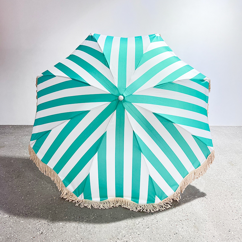 Multi-Colored Tassel Umbrella Multi-Colored Tassel Umbrella