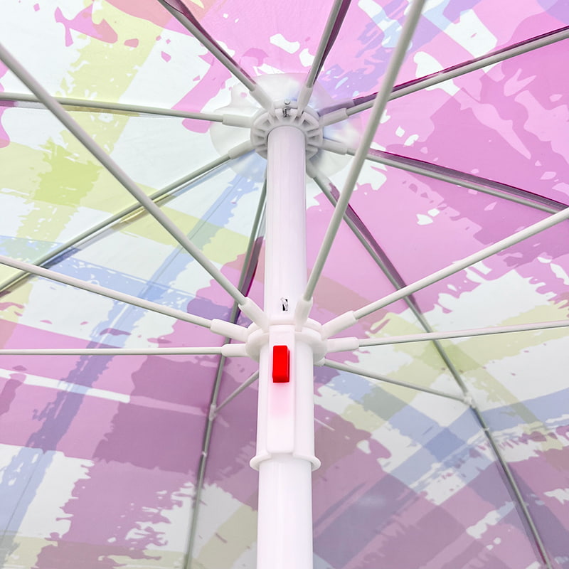 Multi-Colored Tassel Umbrella Multi-Colored Tassel Umbrella