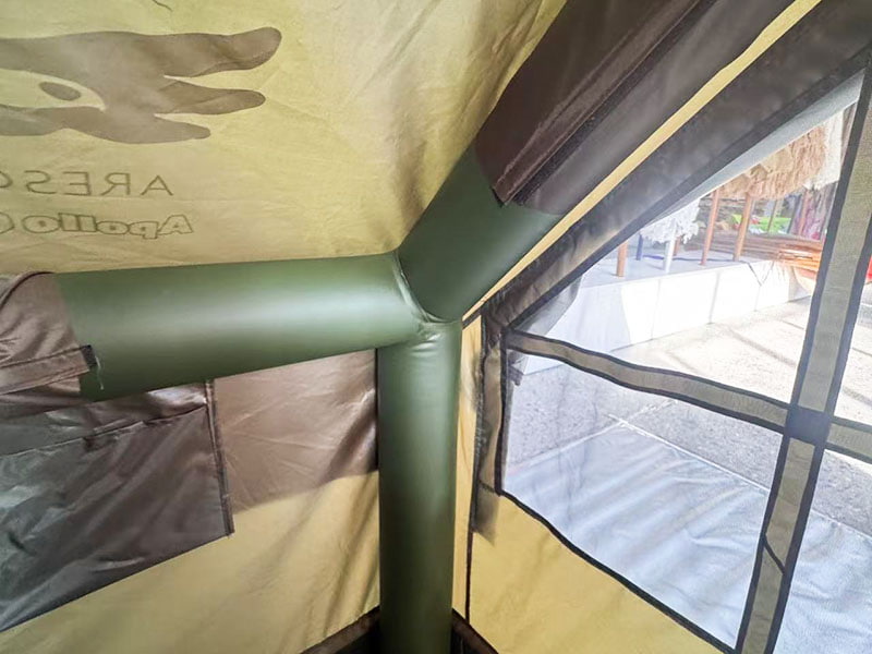 Smal Size Military Green Inflatable Camping Tent Smal Size Military Green Inflatable Camping Tent
