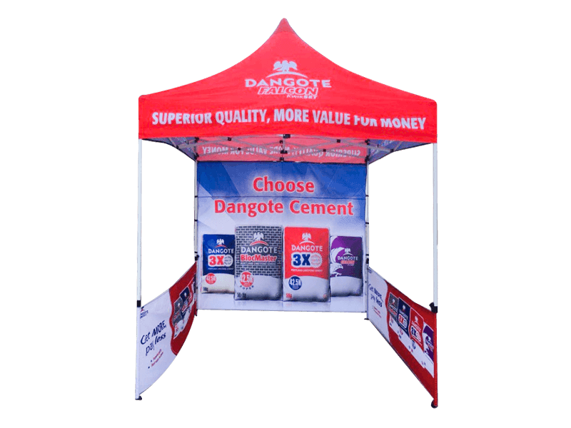 3X3 Color Digital Printing Outdoor Advertising Tents
