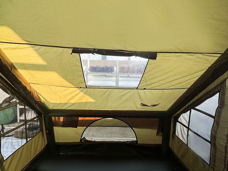 Smal Size Military Green Inflatable Camping Tent Smal Size Military Green Inflatable Camping Tent
