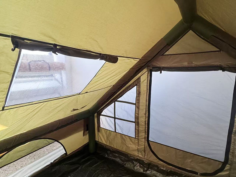 Smal Size Military Green Inflatable Camping Tent Smal Size Military Green Inflatable Camping Tent