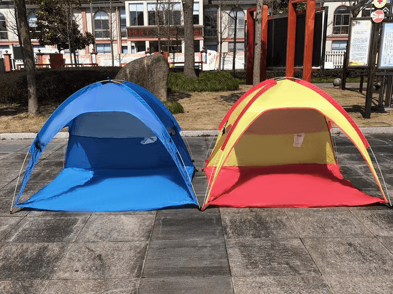 Spacious Outdoor Beach Tent with Ventilation on Three Sides