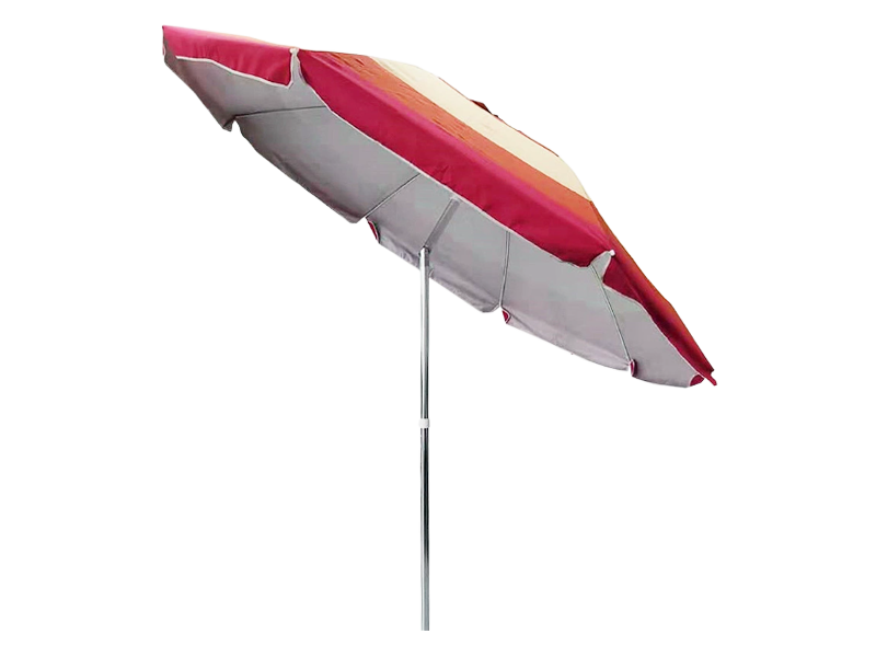220Cm Outdoor Polyester Silver Glue Umbrella