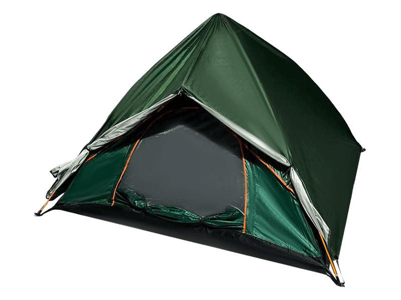 Faux Double-Layered Foldable Leisure Tent