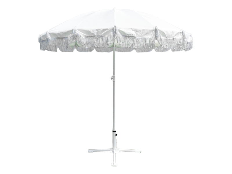 Outdoor With Tassel 16K Garden Umbrella