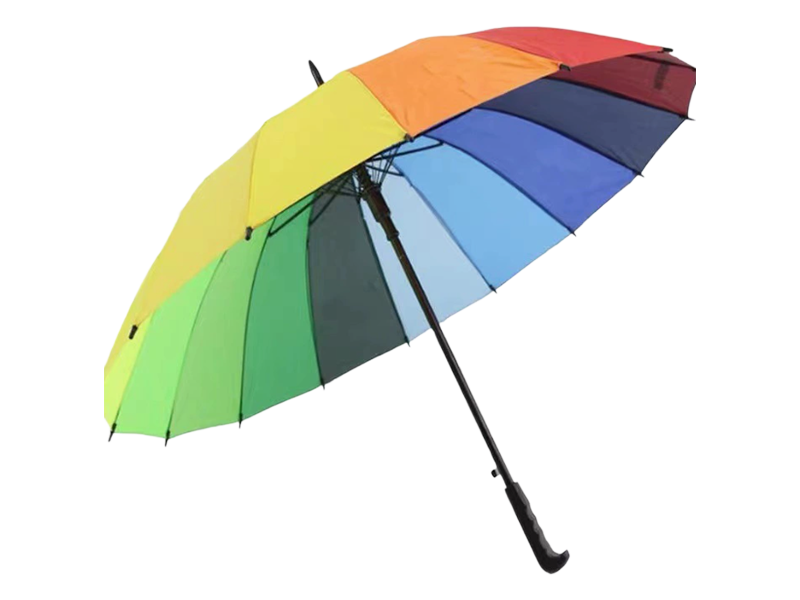 16 Bone Long Handle Double Automatic Umbrella 16 Bone Long Handle Double Automatic Umbrella