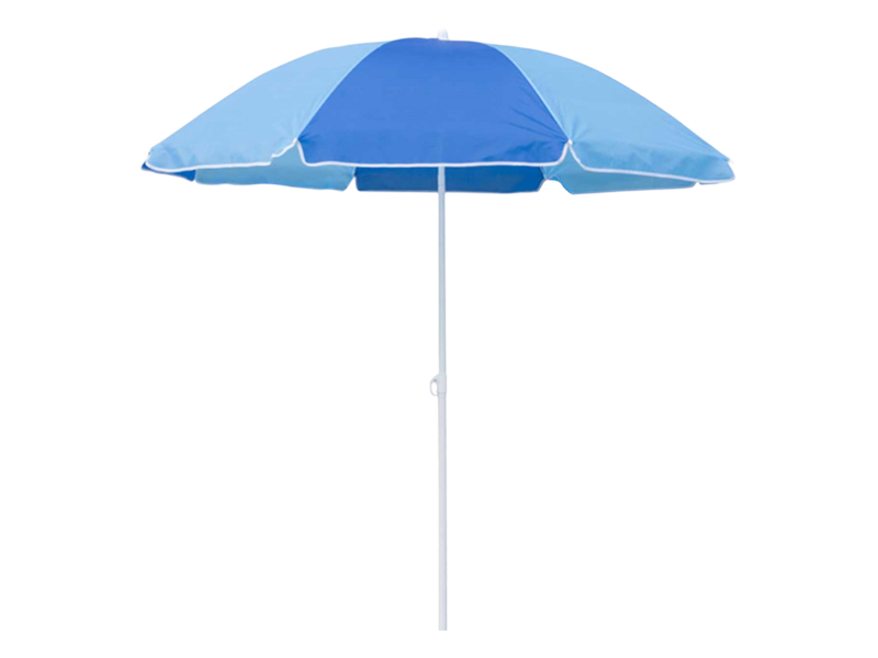 1.8M Polyester Silk Beach Sun Umbrella