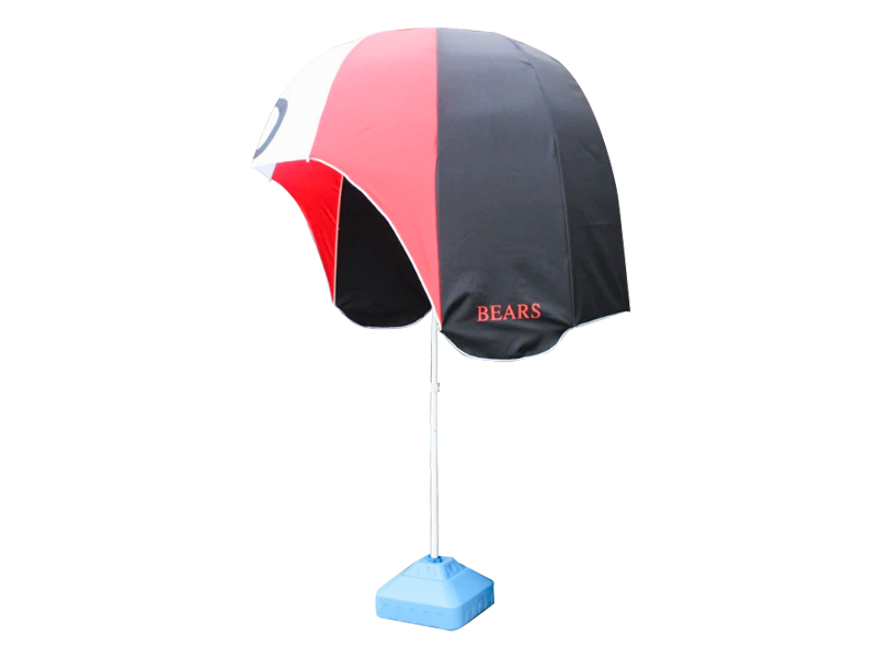 Helmet Outdoor Polyester Beach Umbrella